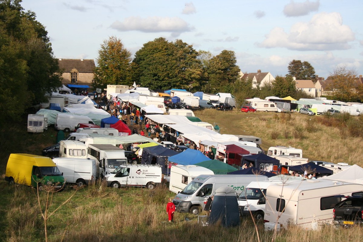 Foire aux chevaux de Stow on the Wold, Angleterre