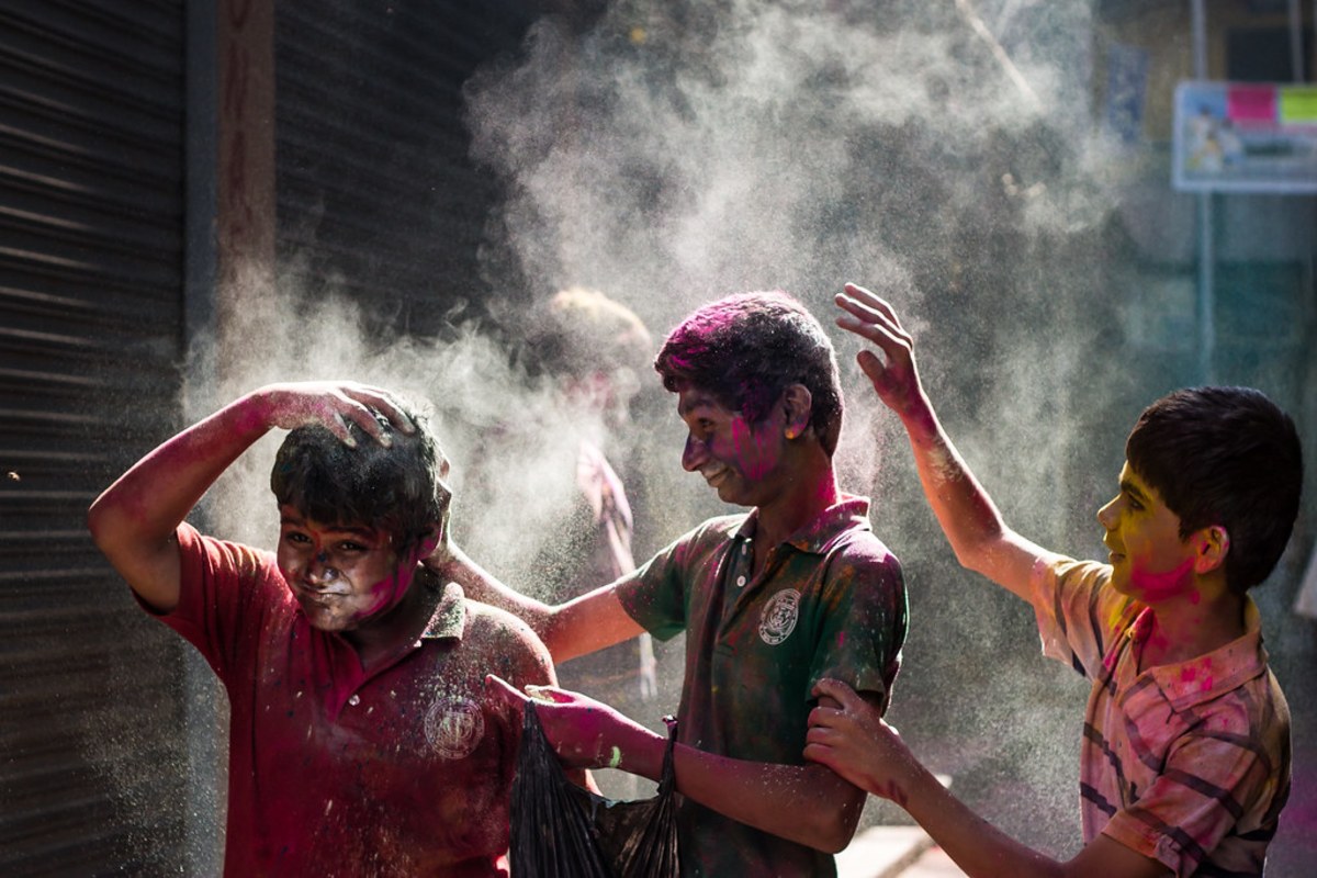 Holi, Inde, Inde