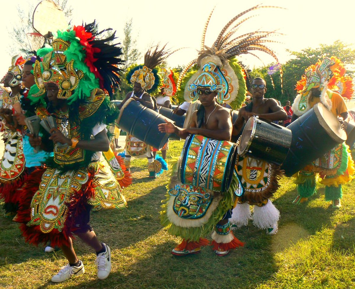 Junkanoo, Jamaïque, Bahamas