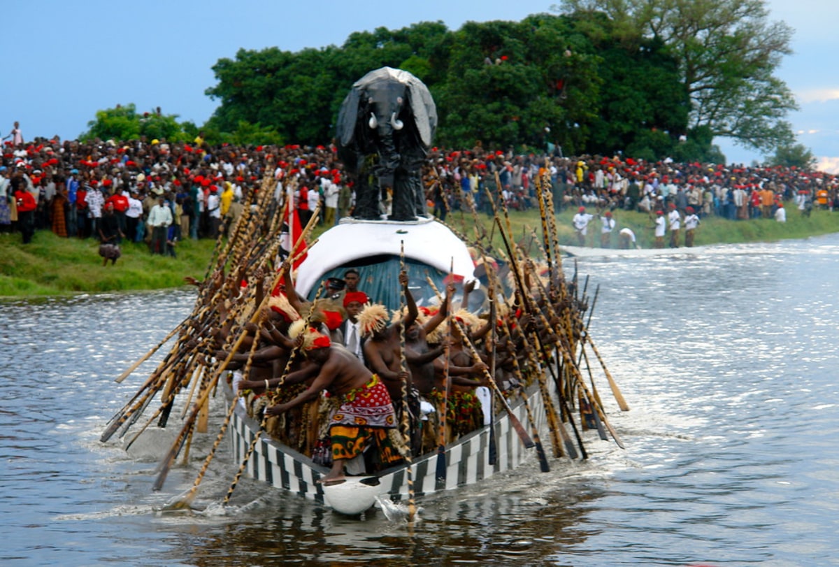 Cérémonie de Kuomboka, Zambie