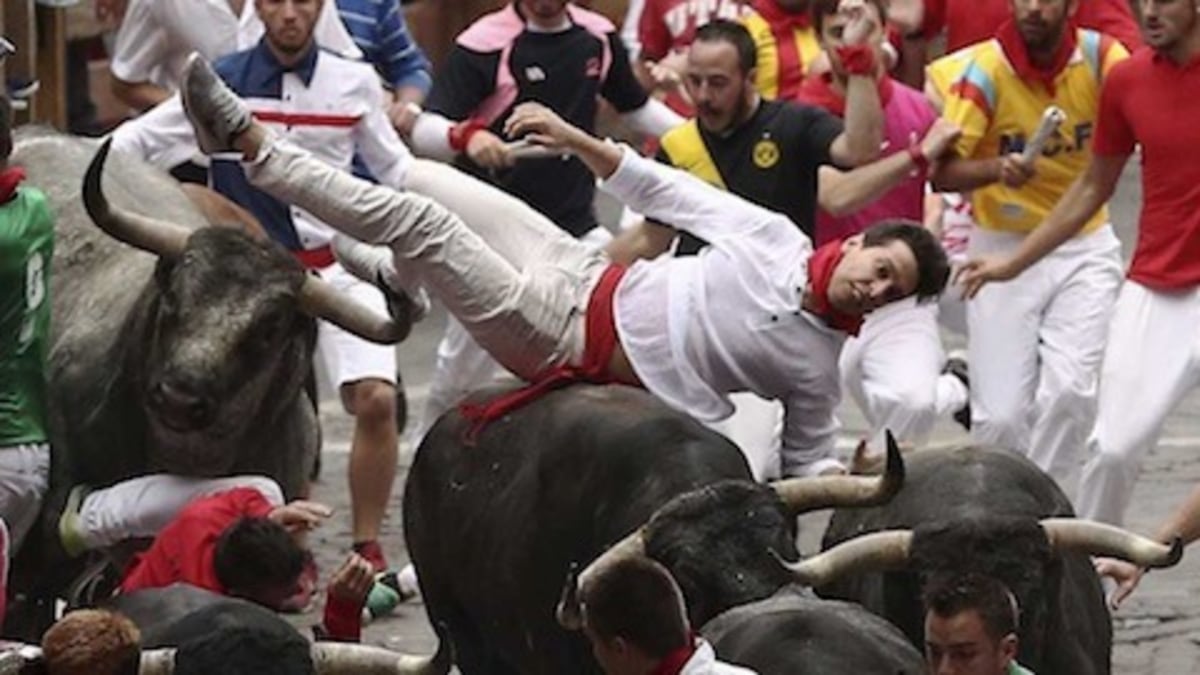 Encierro de Pampelune, Espagne