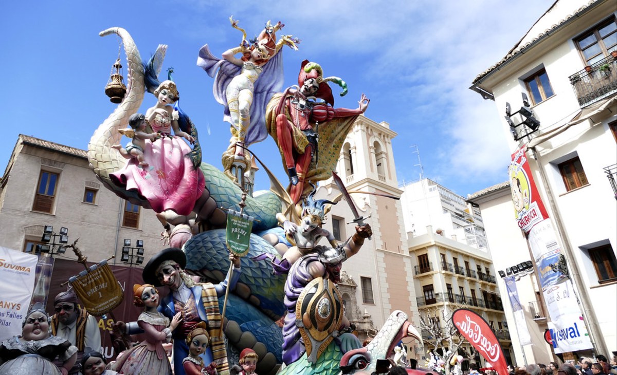 Las Fallas, Espagne