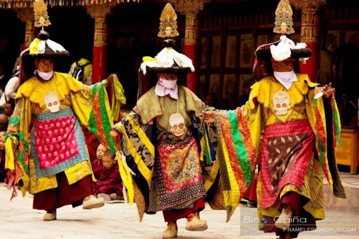 Festival d'Hemis, Inde