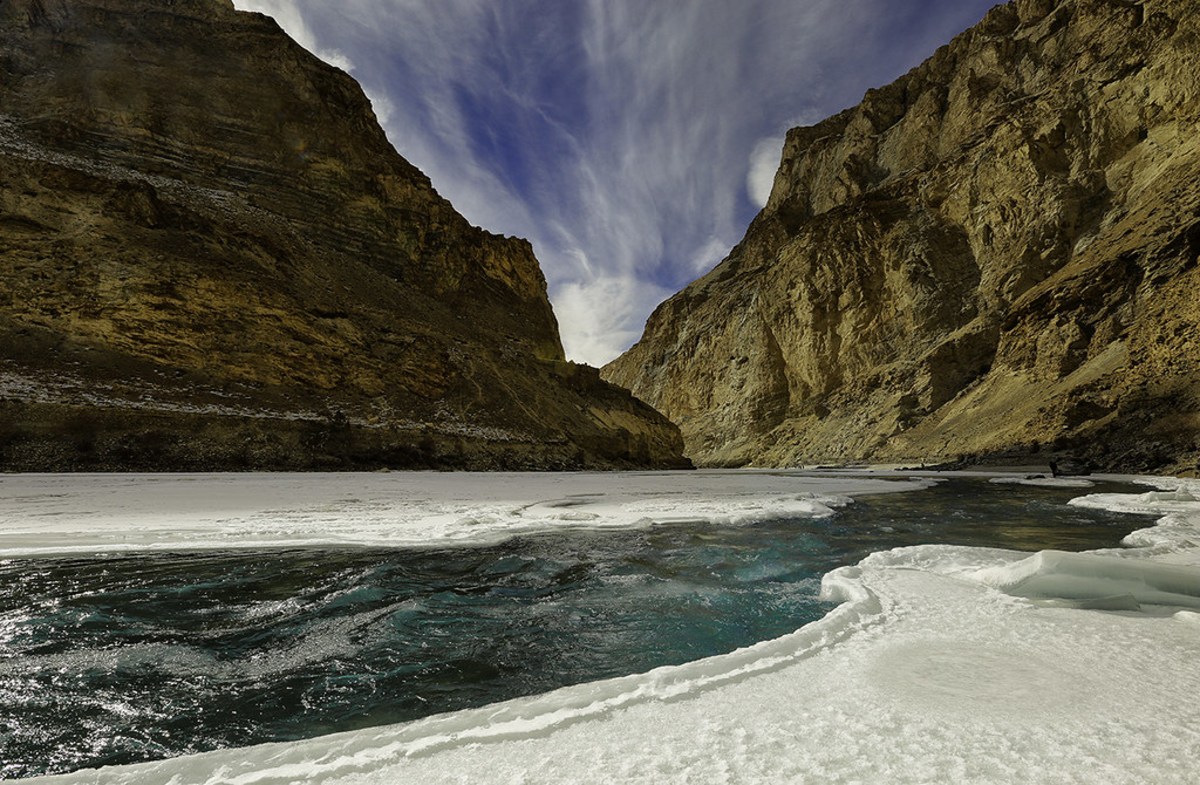 Engouffrez-vous pour un trek sur la rivière gelée du Zanskar, Inde