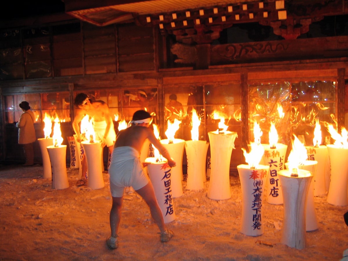 Hadaka Matsuri, Japon