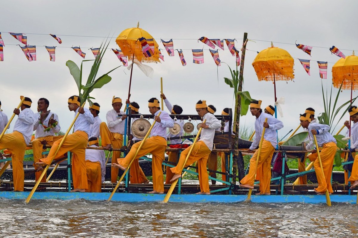Festival du Phaung Daw Oo, Myanmar