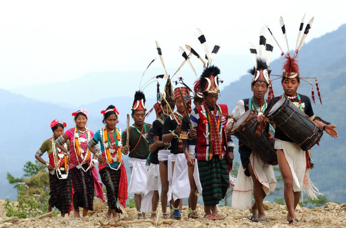 Festival Naga, Myanmar
