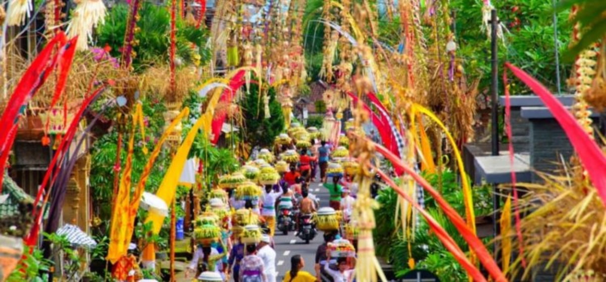 Fête de Kuningan, Indonésie, Bali