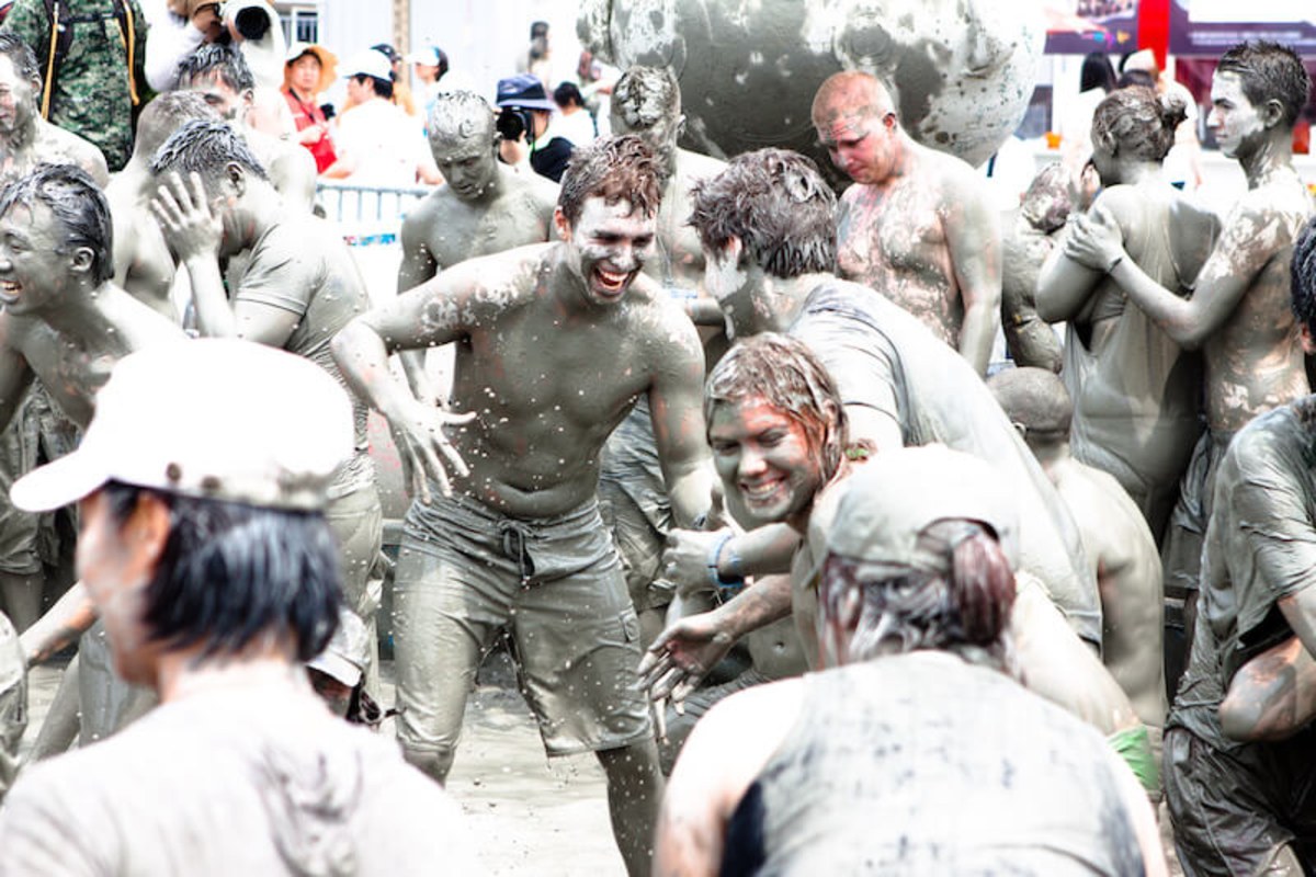 Fête de la boue de Boryeong, Corée du Sud