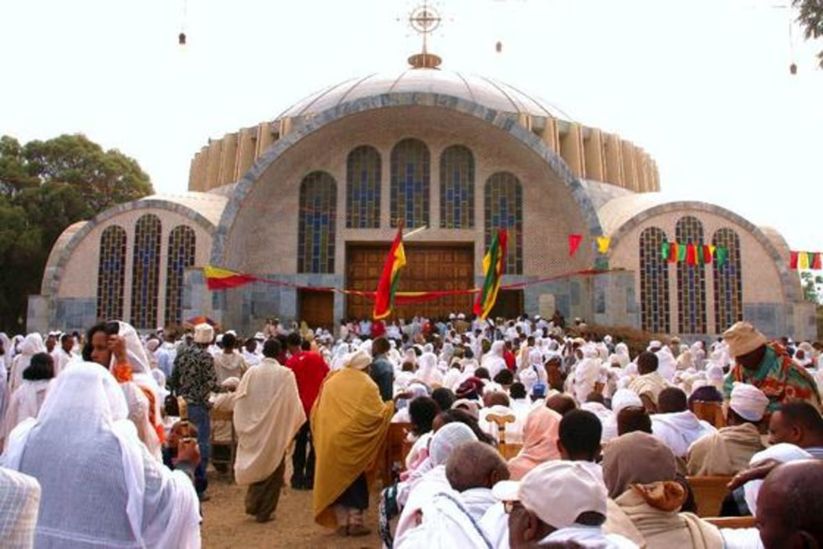 Fête de Sainte-Marie de Sion, Éthiopie