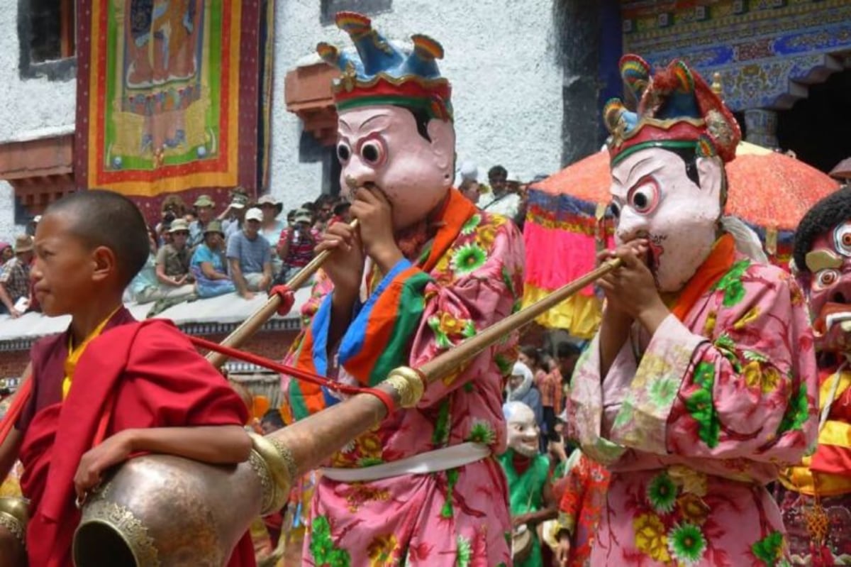 Festival d'Hemis, Inde