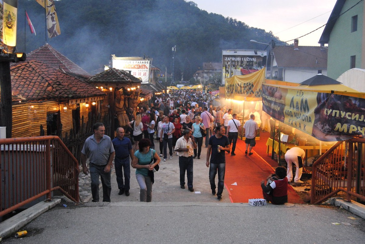 Festival de trompette de Guca, Serbie