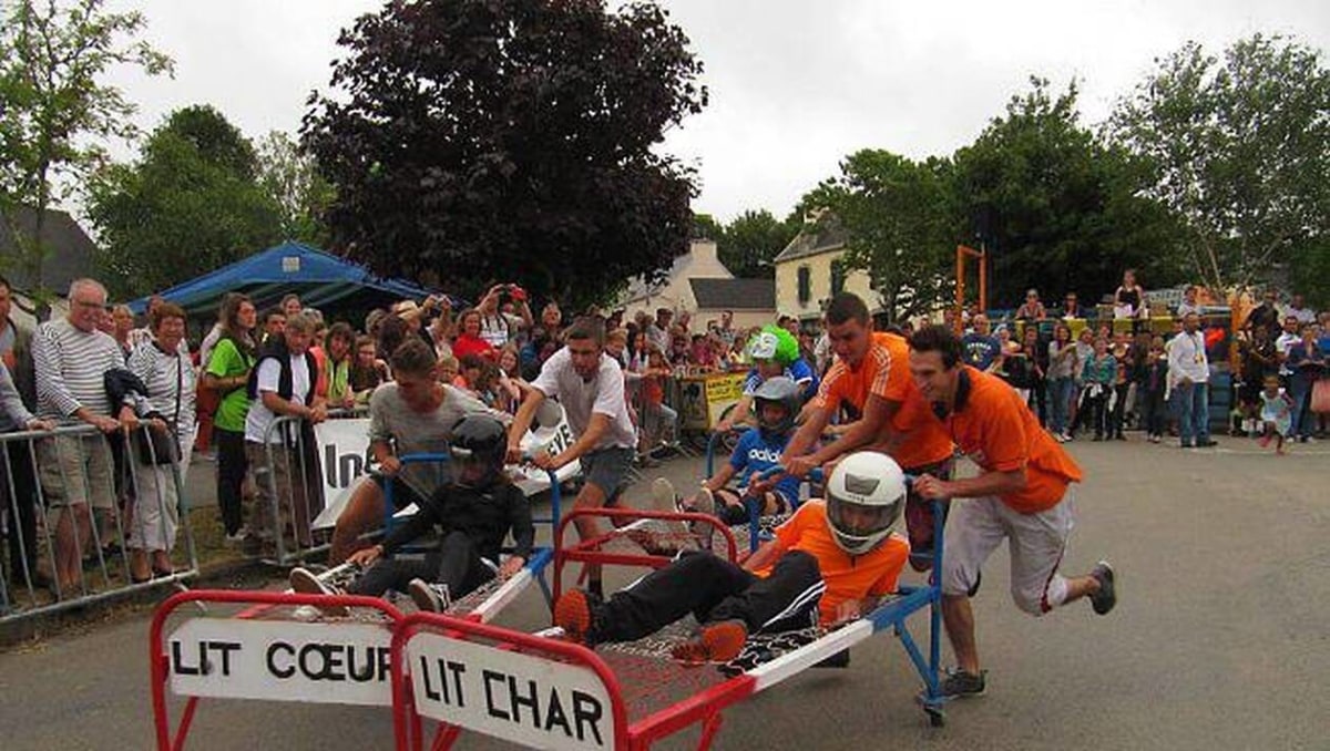 Championnat du monde de course en lits à roulettes, France