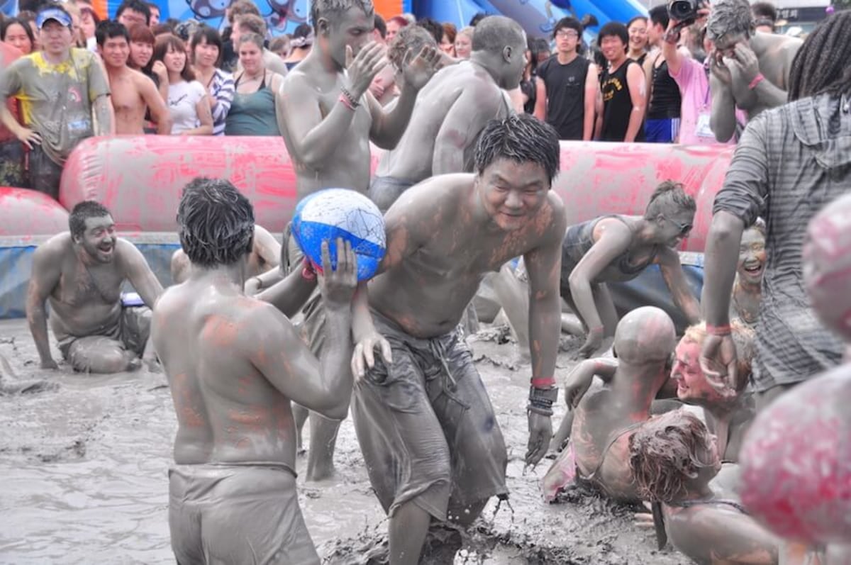 Fête de la boue de Boryeong, Corée du Sud