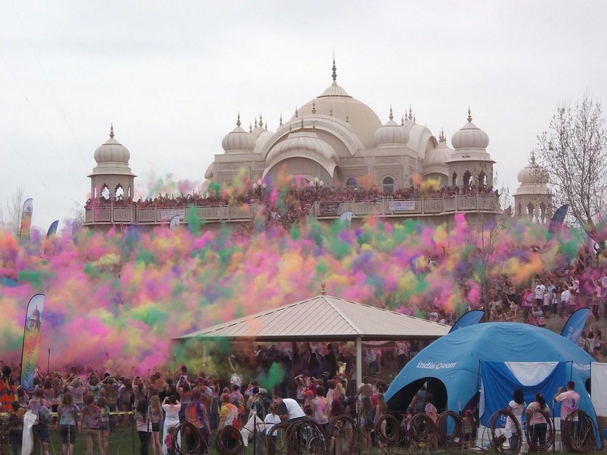 Holi, Inde, Inde