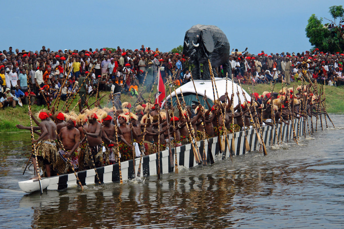 Cérémonie de Kuomboka, Zambie