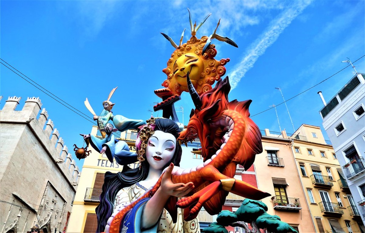 Las Fallas, Espagne