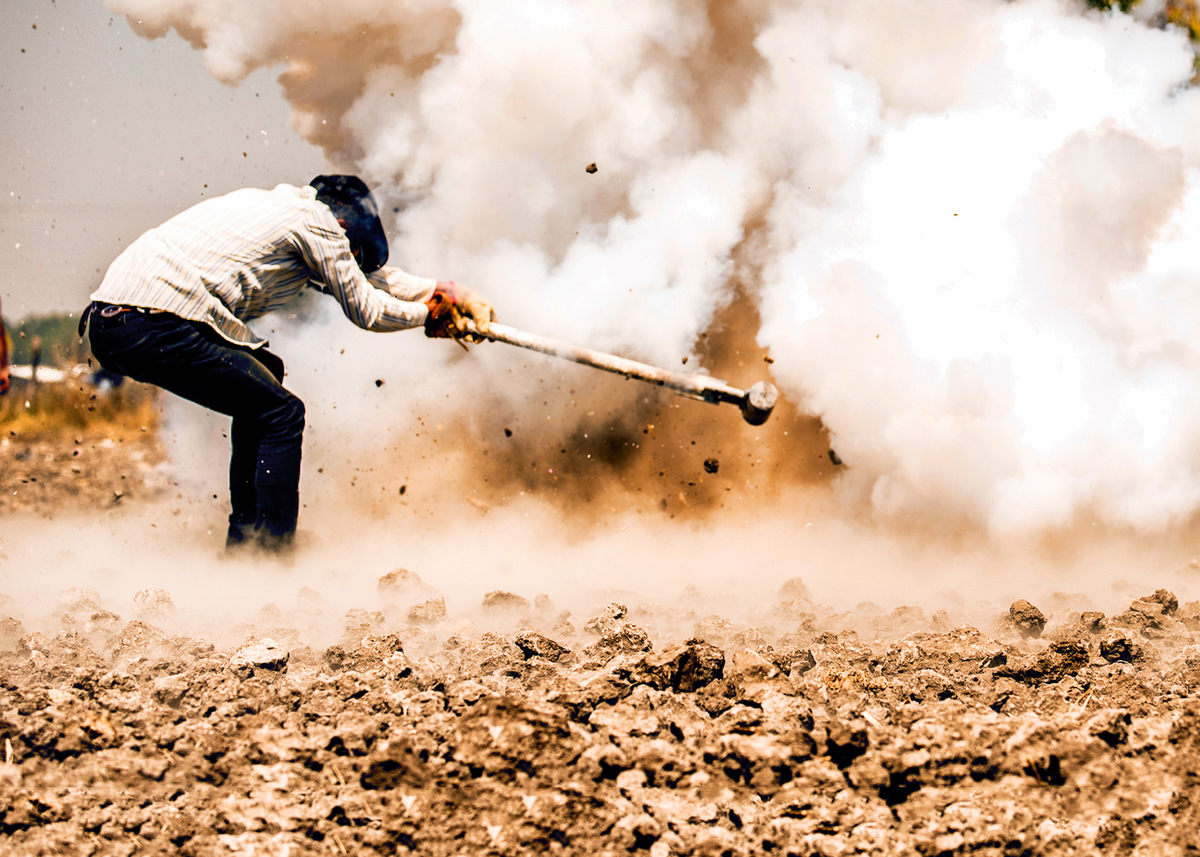 Martillo Explosivo de San Juan de la Vega, Mexique