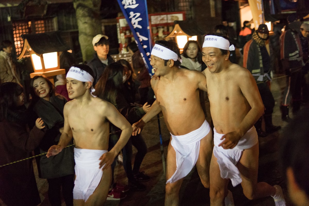 Hadaka Matsuri, Japon