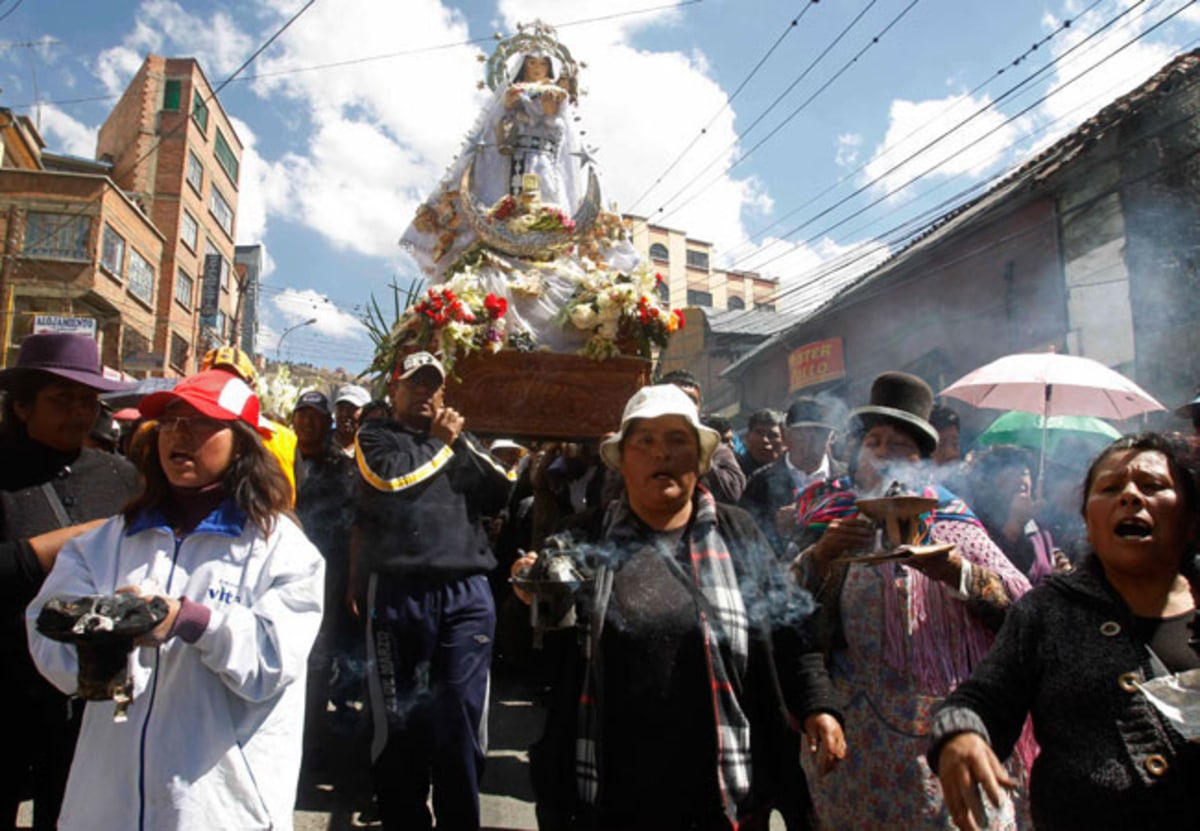 Semana Santa en Copacabana, Bolivie