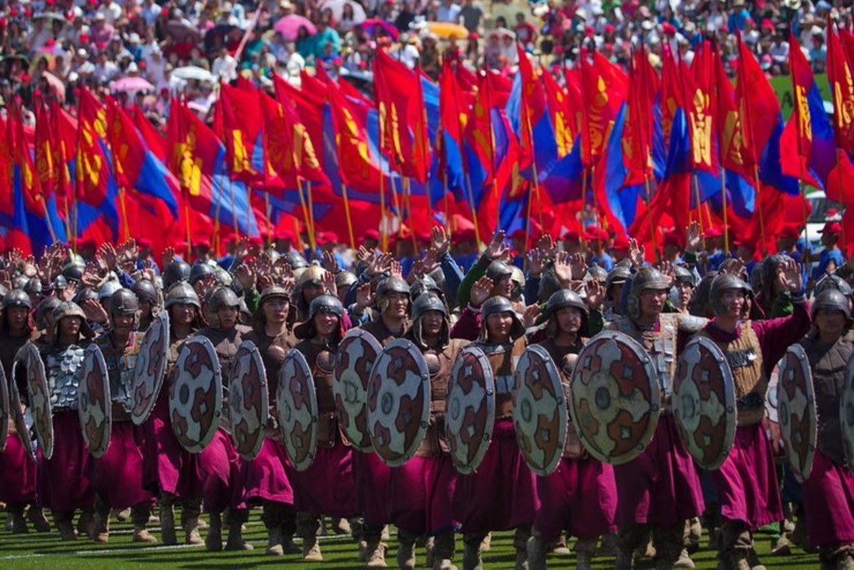 Festival du Naadam, Mongolie
