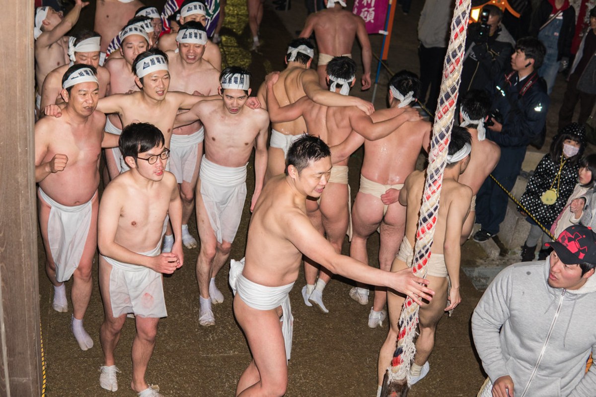 Hadaka Matsuri, Japon
