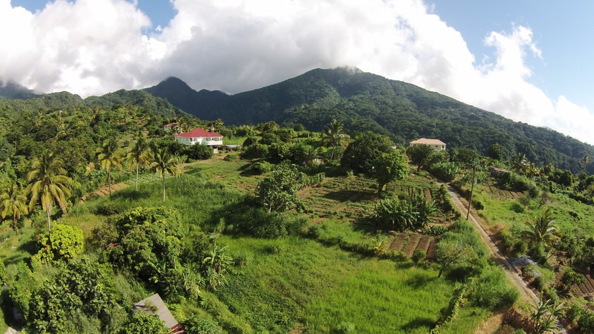 Détendez-vous dans la sources chaudes de Wotten Waven après une journée de marche dans la jungle, Dominique