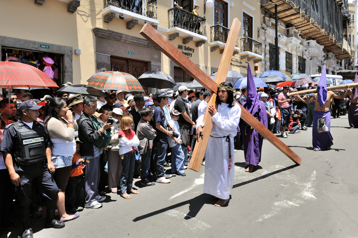 Semana Santa en Quito, Équateur