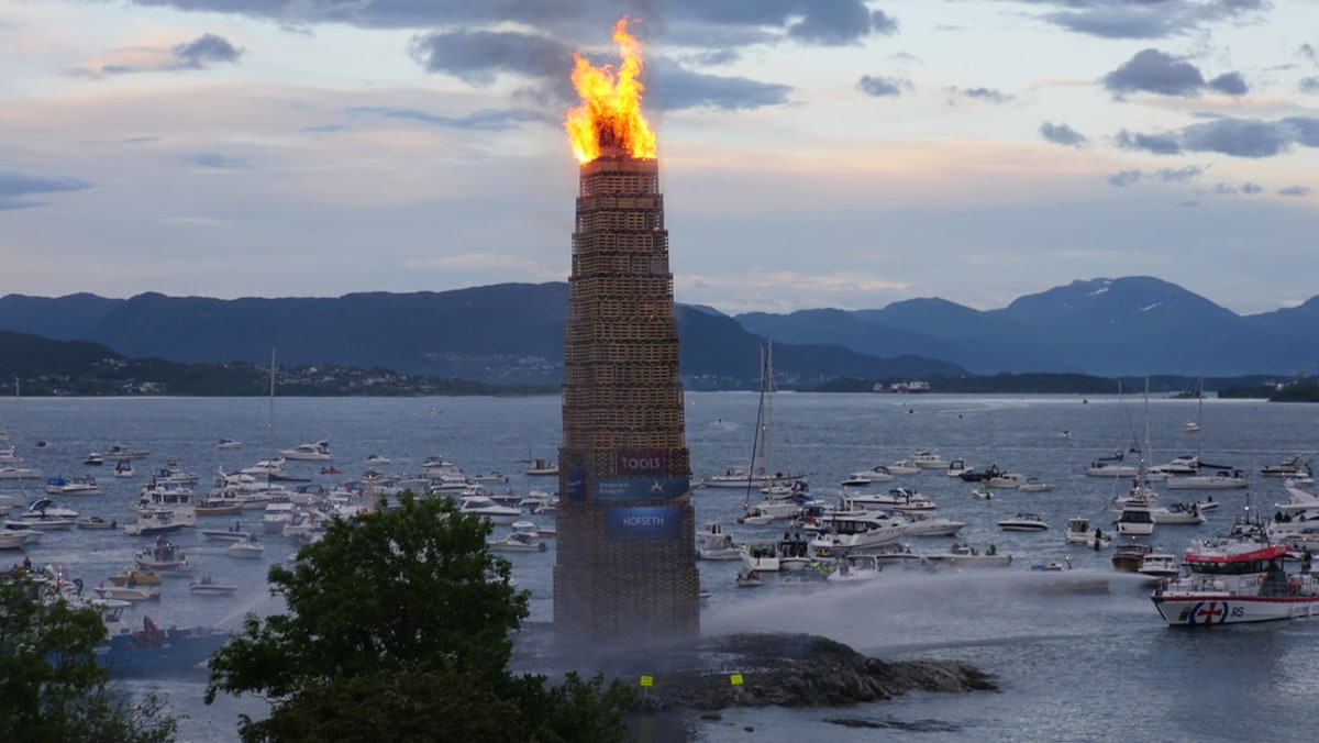 Slinningsbalet, Norvège