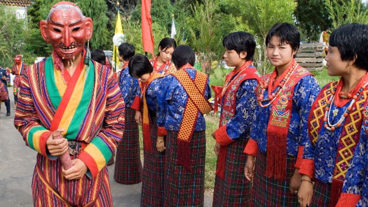 Wangdue Tshechu, Bhoutan