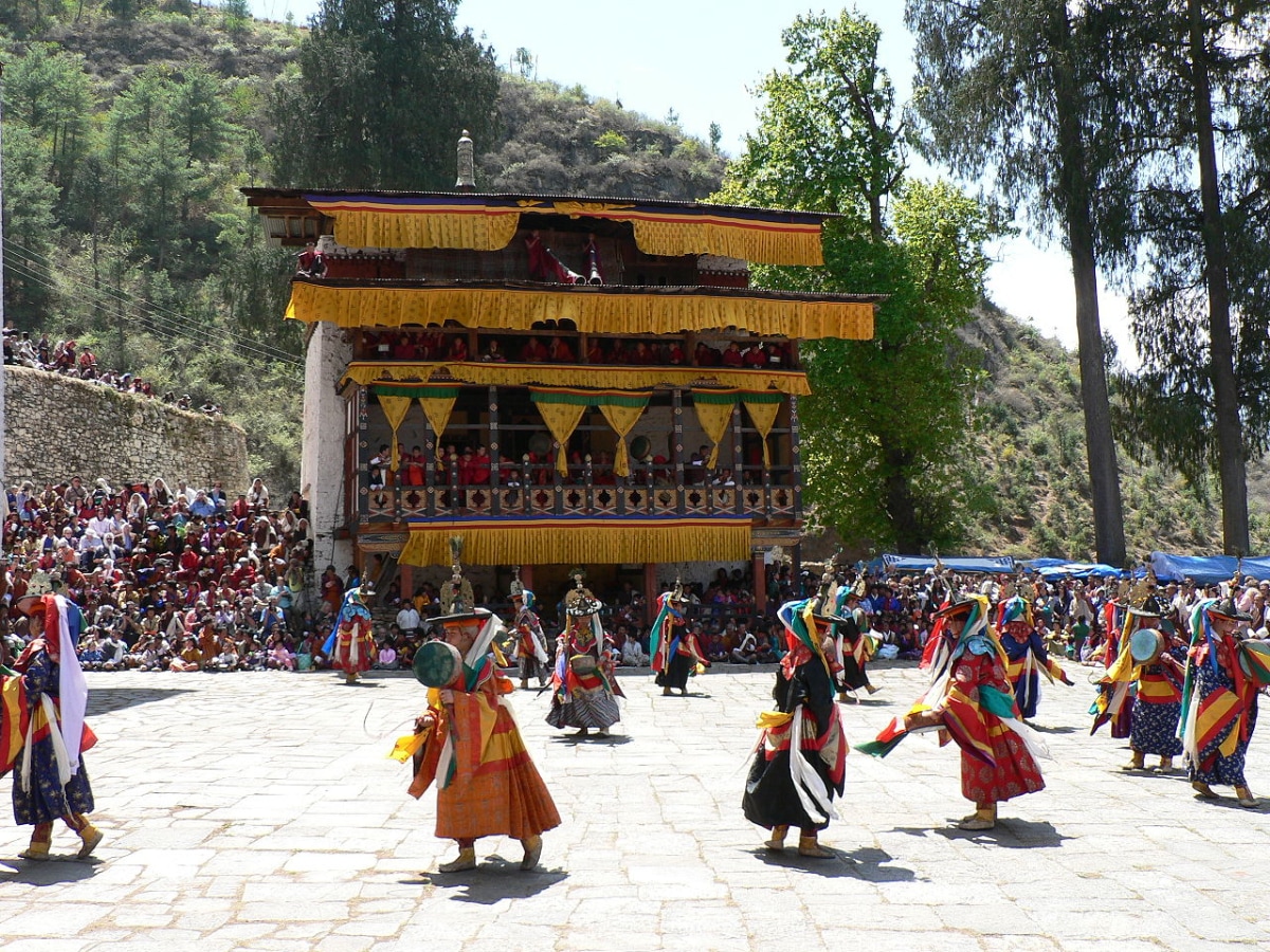 Zhemgang Tshechu, Bhoutan