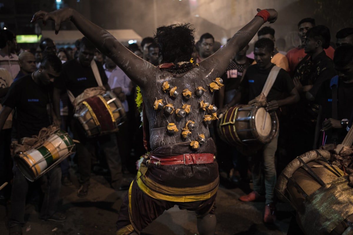 Thaipusam, Malaisie, Malaisie