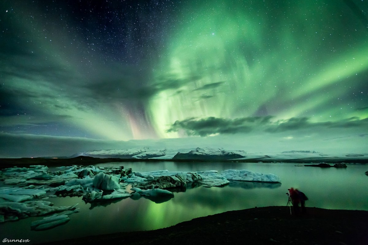 Partez chasser les aurores australes dans le ciel de l'Antarctique, Antarctique