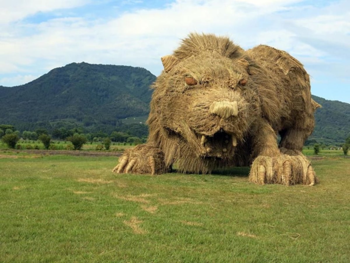 Wara Art Festival, Japon