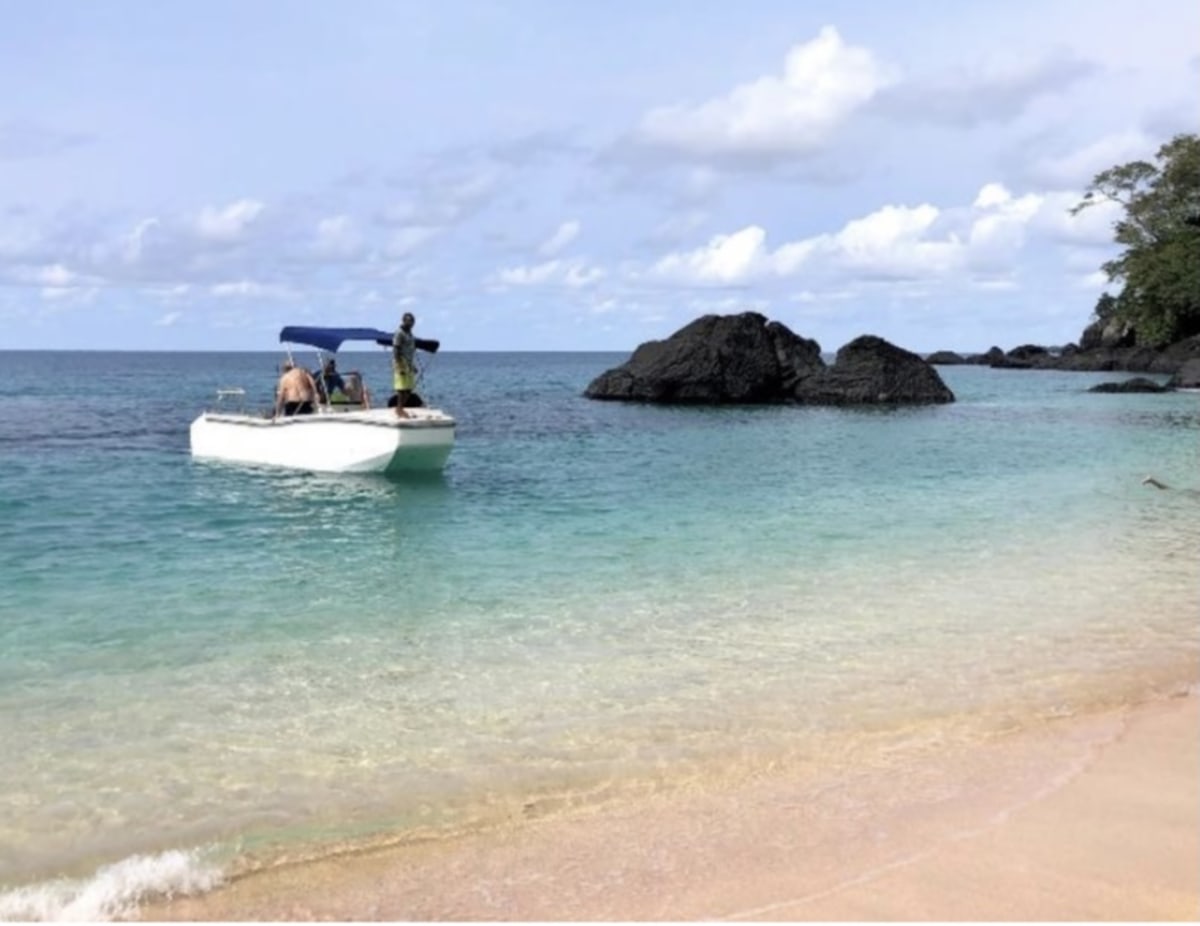 Tour de l'île de Principe en bateau, Sao Tomé-et-Principe
