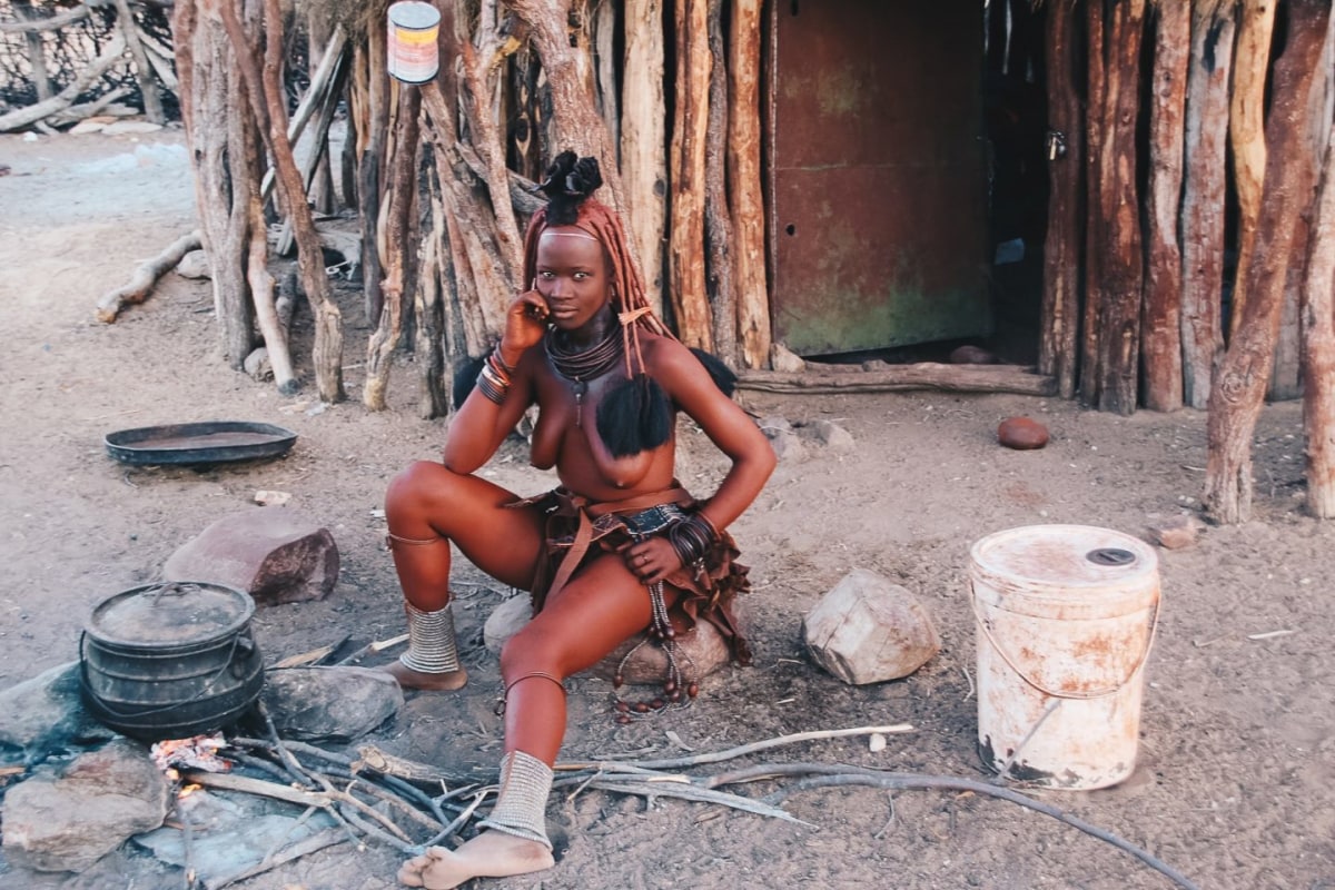 Rencontre avec les tribus Himbas, Namibie