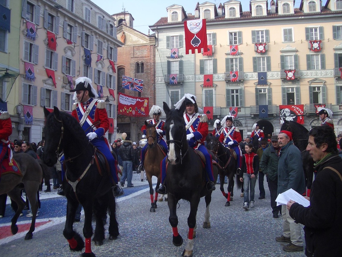 Carnaval d’Ivrea, Italie