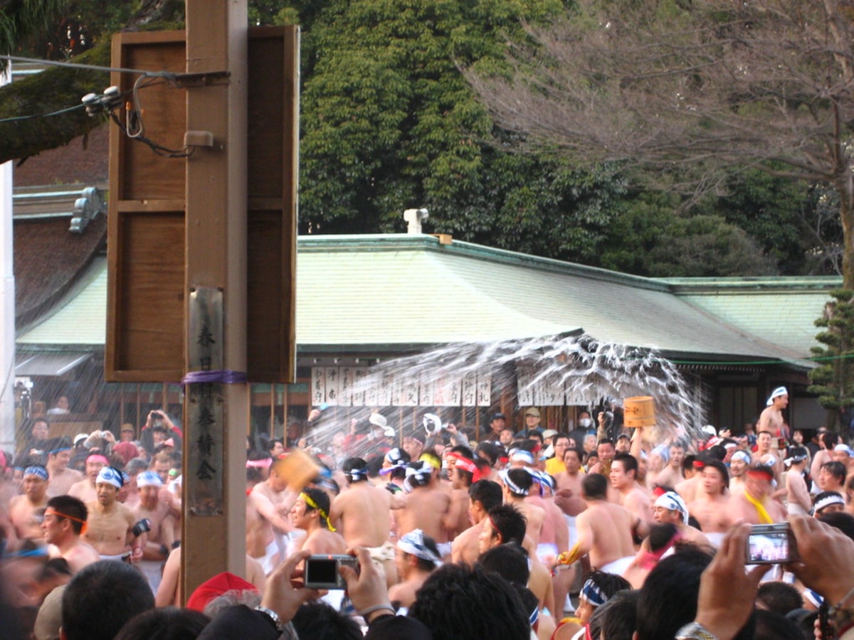 Hadaka Matsuri, Japon