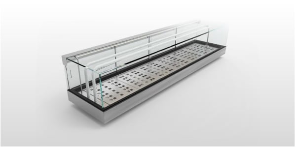 Vetrina refrigerata per sushi IGLU remota 1250 mm