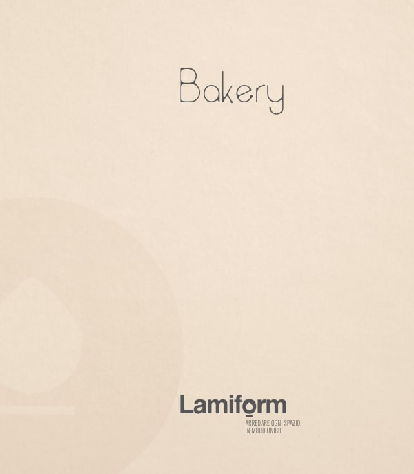 Copertina del catalogo Lamiform Bakery