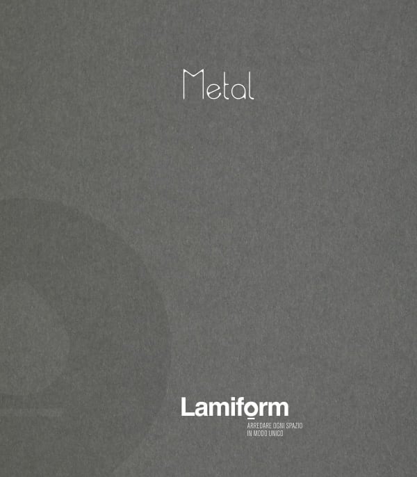 Copertina del catalogo Lamiform Metal