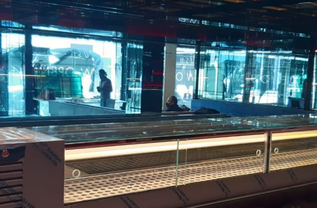 La cucina di Sushi Club a Lipomo, provincia di Como