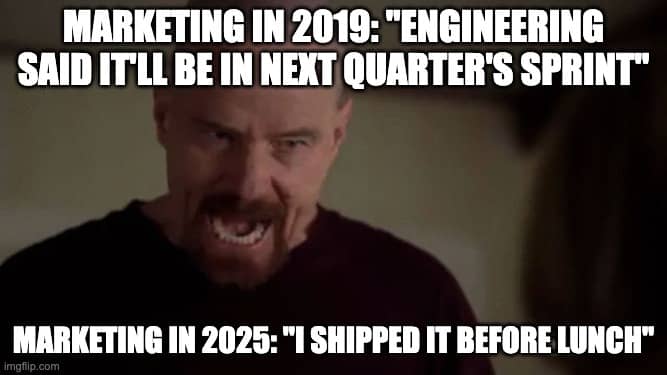 Marketing transformation from 2019 to 2025