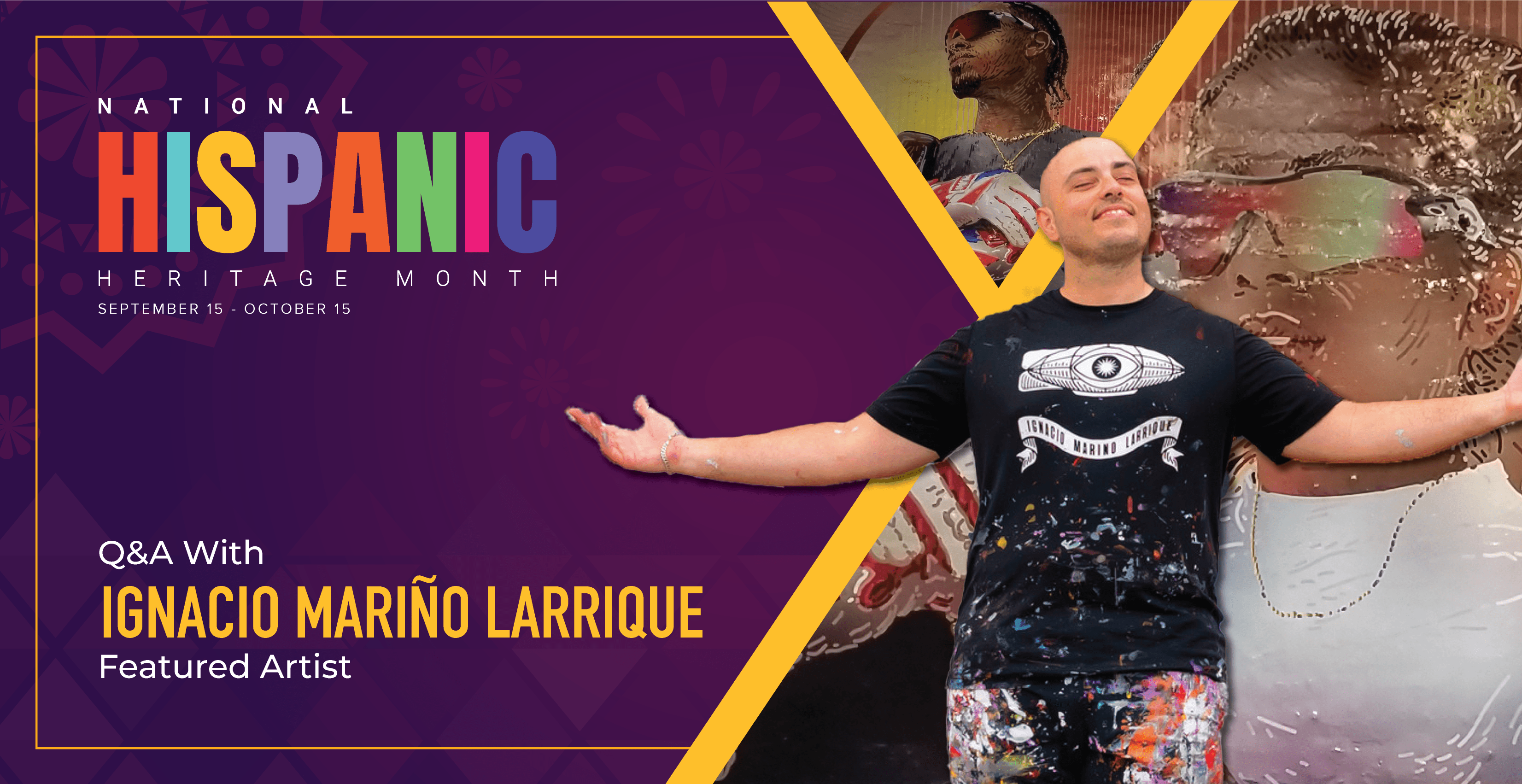 #hispanicheritagemonth Featured Artist Spotlight: Q&A with Ignacio ...