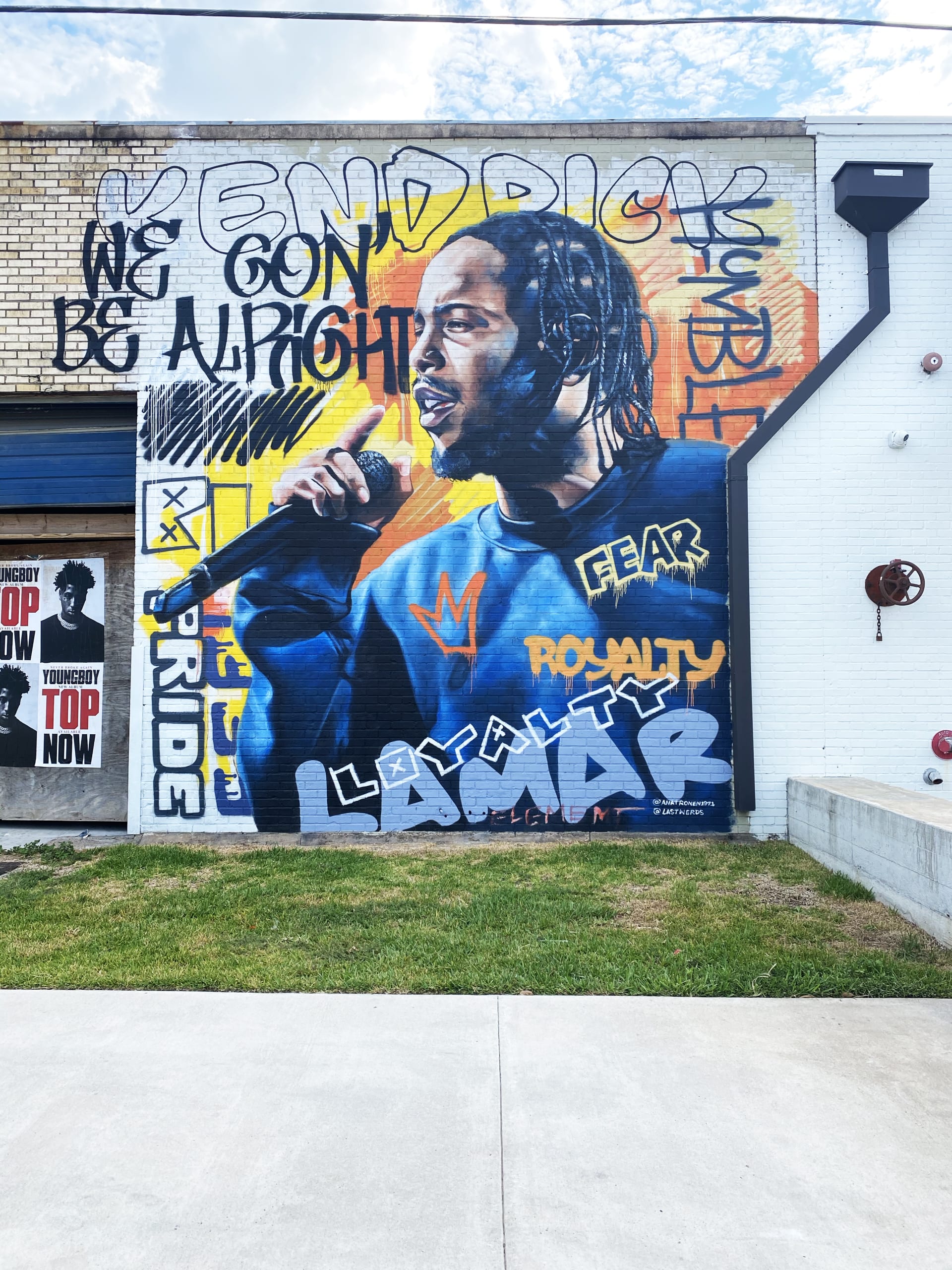 Muros | Live Nation | Kendrick Lamar Mural Anat Ronan
