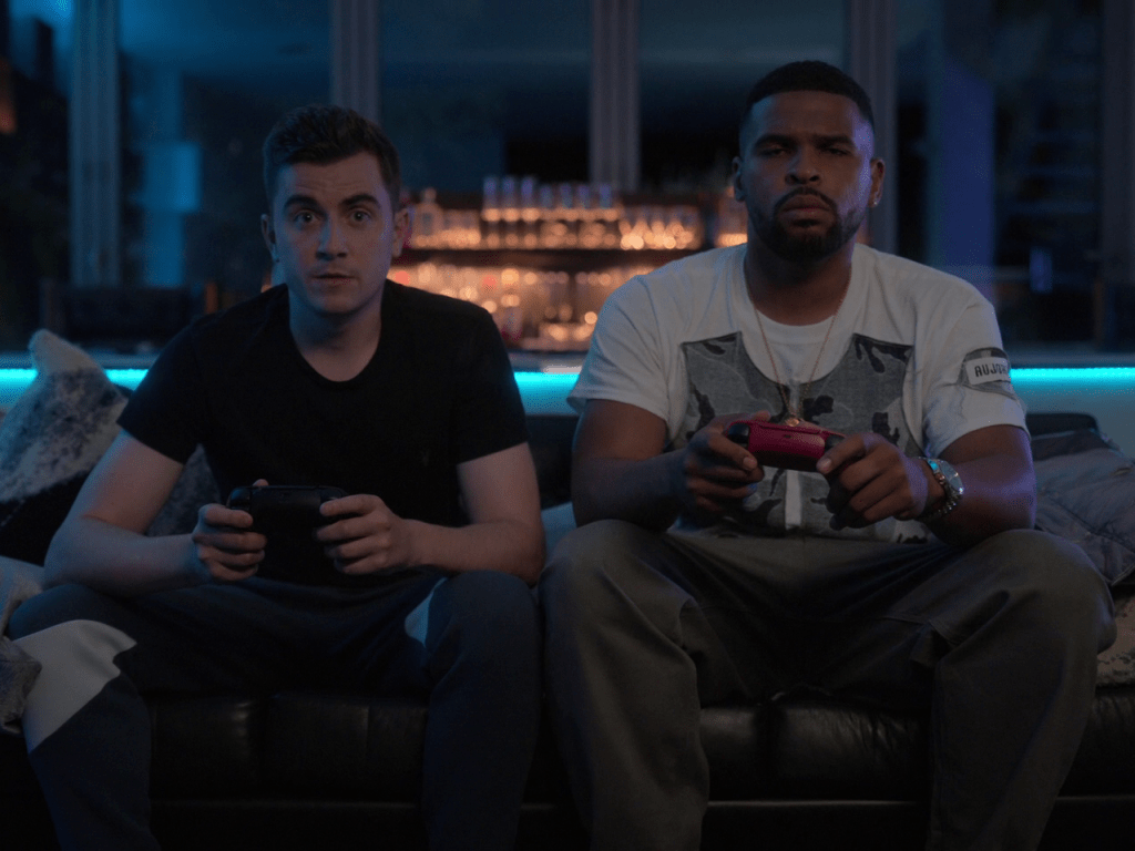 Billy Harris and Kola Bokinni on Ted Lasso.