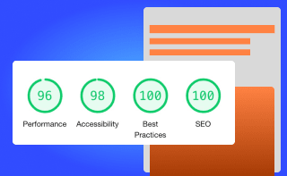 Core Web Vitals score performance