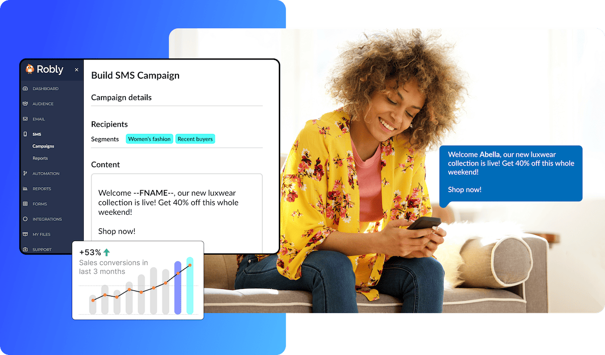 SMS Marketing - Text Message Marketing - Robly