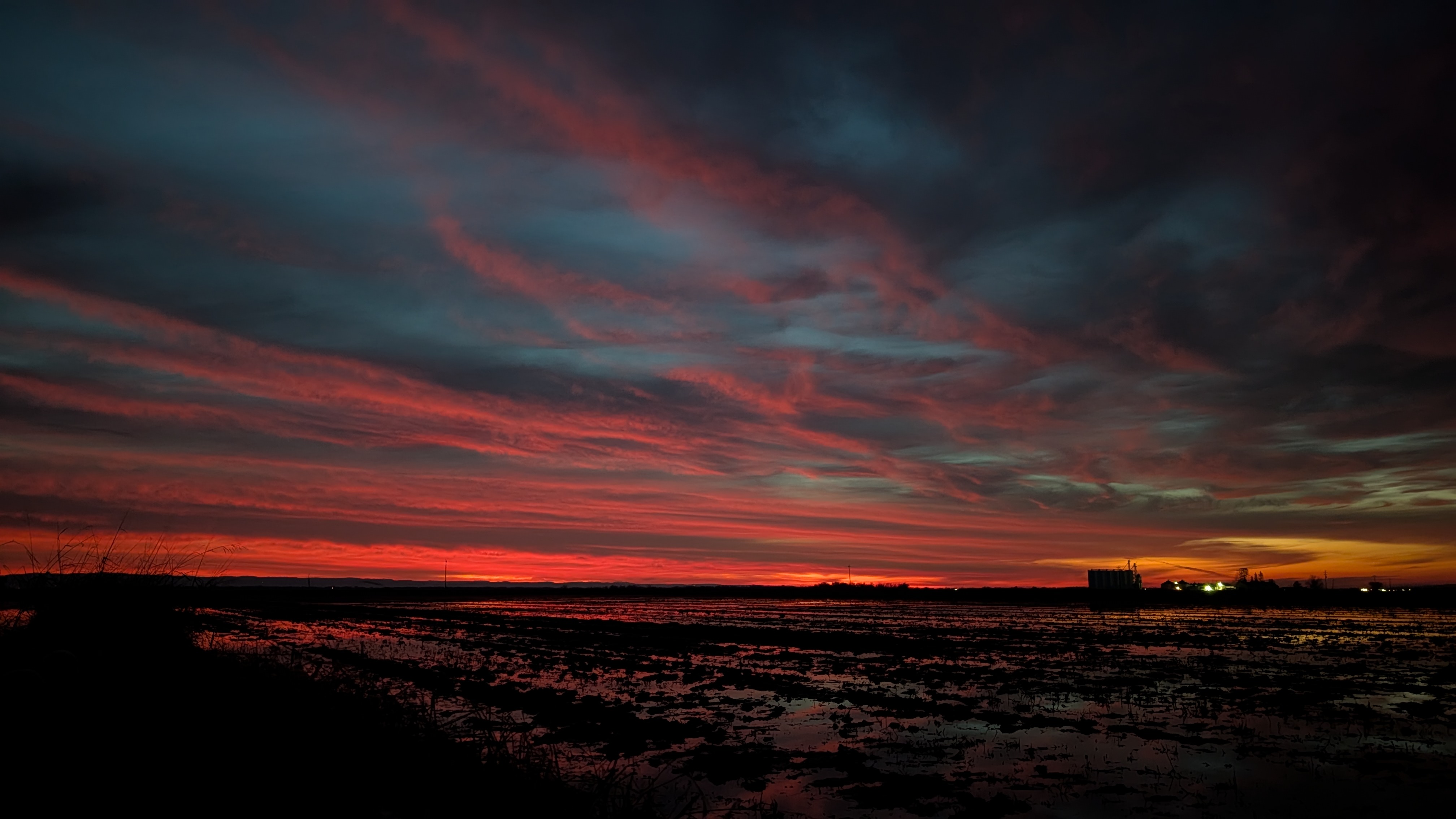 Blind sunrise
