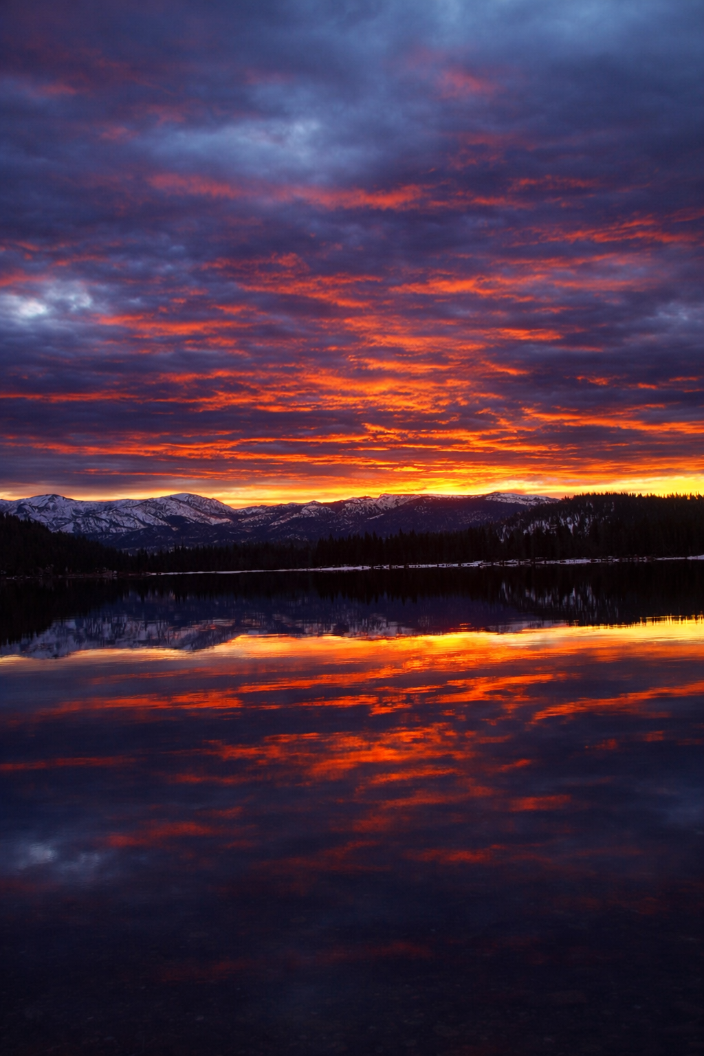 Glow across the horizon